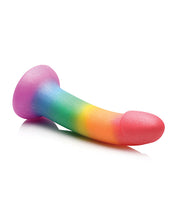 Load image into Gallery viewer, Curve Toys Simply Sweet 6.5" Phallic Rainbow Dildo