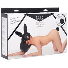 Load image into Gallery viewer, Tailz Bunny Mask With Plug