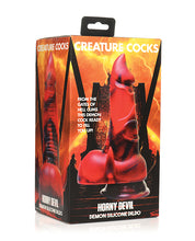 Load image into Gallery viewer, Creature Cocks Horny Devil Demon Silicone Dildo