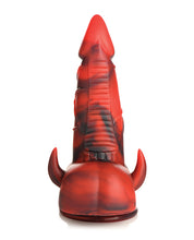 Load image into Gallery viewer, Kinkies Playhouse Creature Cocks Horny Devil Demon Silicone Dildo Front view