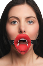 Load image into Gallery viewer, Vampire Vibrating Mouth Gag