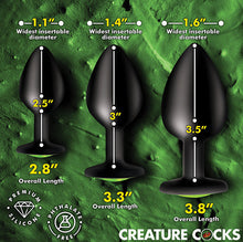 Load image into Gallery viewer, Creature Cocks Silicone Butt Plug Set