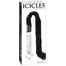 Load image into Gallery viewer, Icicles No.38-Hand Blown Glass Whip