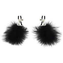 Load image into Gallery viewer, S&M Feathered Nipple Clamps