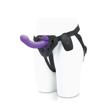 Load image into Gallery viewer, Pegasus 6&quot; Rechargeable Curved Peg w/Adjustable Harness &amp; Remote Set
