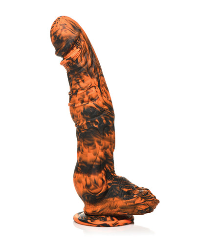 Kinkies Playhouse Creature Cocks Sabertooth Silicone Dildo Side View