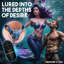 Load image into Gallery viewer, Creature Cocks Siren Snatch Silicone Strap-On
