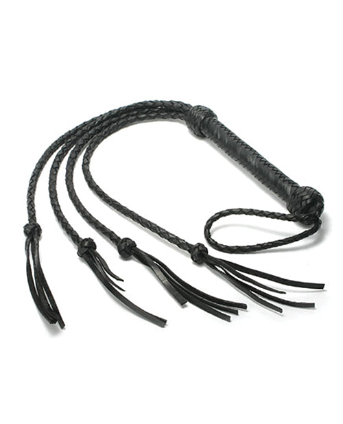 Leather Four Lash Whip