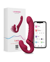 Load image into Gallery viewer, Lovense Lapis Vibrating Strapless Strap On
